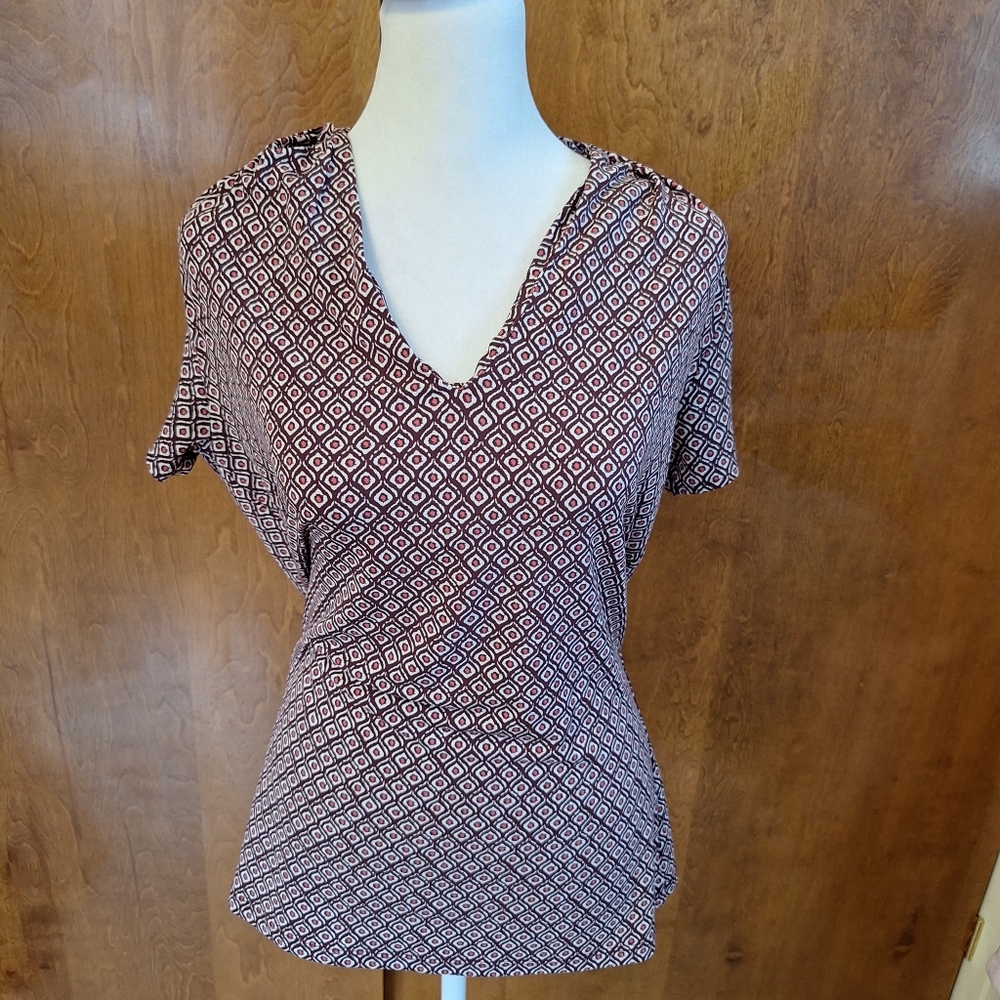 Comma, Geometric Patterned Women's Top - Picture 2 of 6